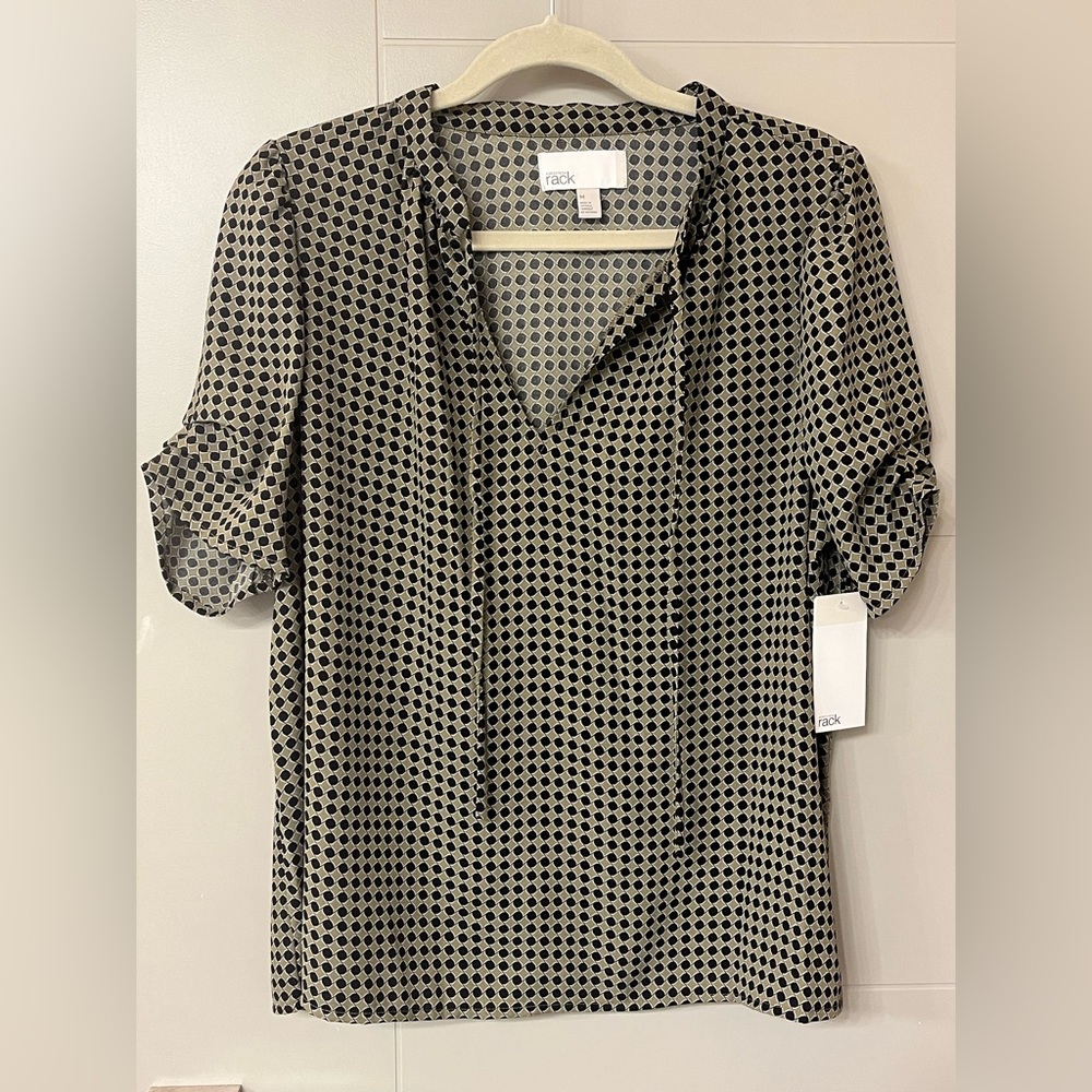 Nordstrom Rack Starry Geo Blouse medium